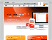 Tablet Screenshot of antibiogarde.org